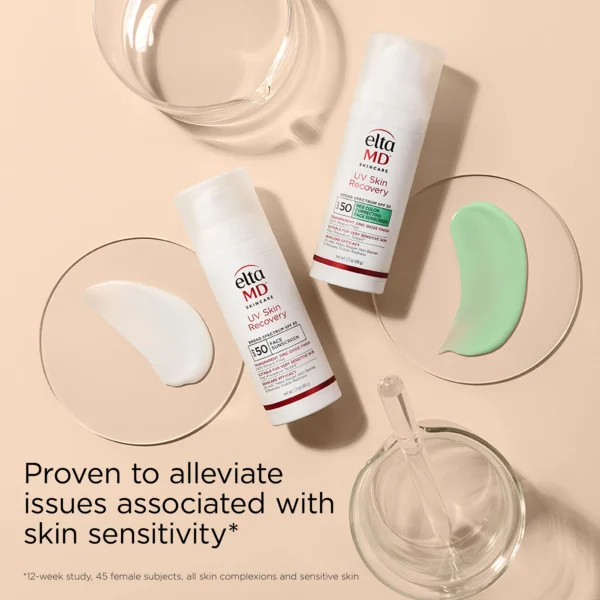 EltaMD UV Skin Recovery Red Color Correcting Green Tint Broad Spectrum SPF 50 - Image 2